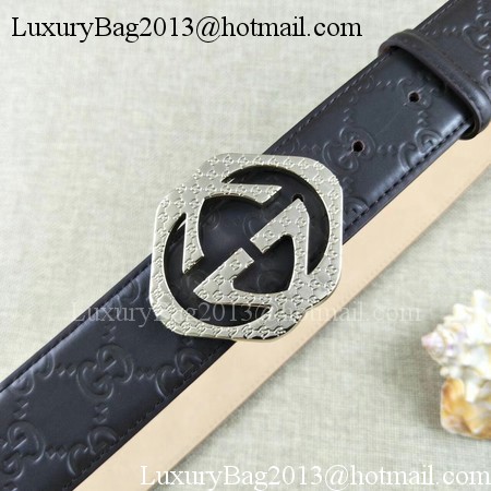 Gucci 38mm Leather Black Belt GG57098 Gold Gucci 38mm Leather Black Belt GG57098 Gold