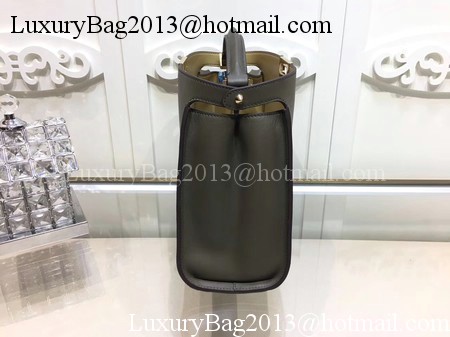 Fendi Peekaboo Bags Original Leather F3659 Green Fendi Peekaboo Bags Original Leather F3659 Green