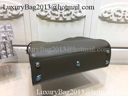 Fendi Peekaboo Bags Original Leather F3659 Green Fendi Peekaboo Bags Original Leather F3659 Green