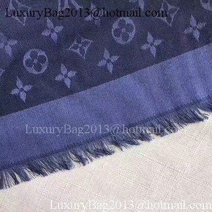 Louis Vuitton MONOGRAM DENIM Scarf M33695 Royal Louis Vuitton MONOGRAM DENIM Scarf M33695 Royal