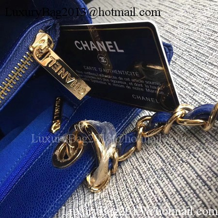 Chanel LE Boy Grand Shopping Tote Bag GST Blue Cannage Pattern A50995 Gold Chanel LE Boy Grand Shopping Tote Bag GST Blue Cannage Pattern A50995 Gold