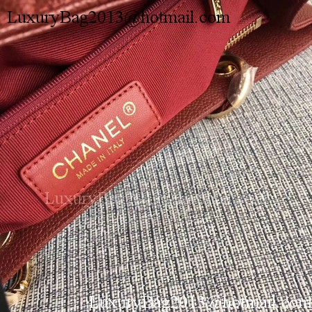 Chanel LE Boy Grand Shopping Tote Bag GST Wine Cannage Pattern A50995 Gold Chanel LE Boy Grand Shopping Tote Bag GST Wine Cannage Pattern A50995 Gold