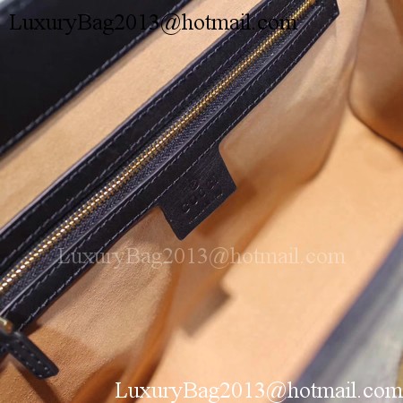 Gucci Padlock GG Supreme Canvas Shoulder Bag 479197 Black Gucci Padlock GG Supreme Canvas Shoulder Bag 479197 Black