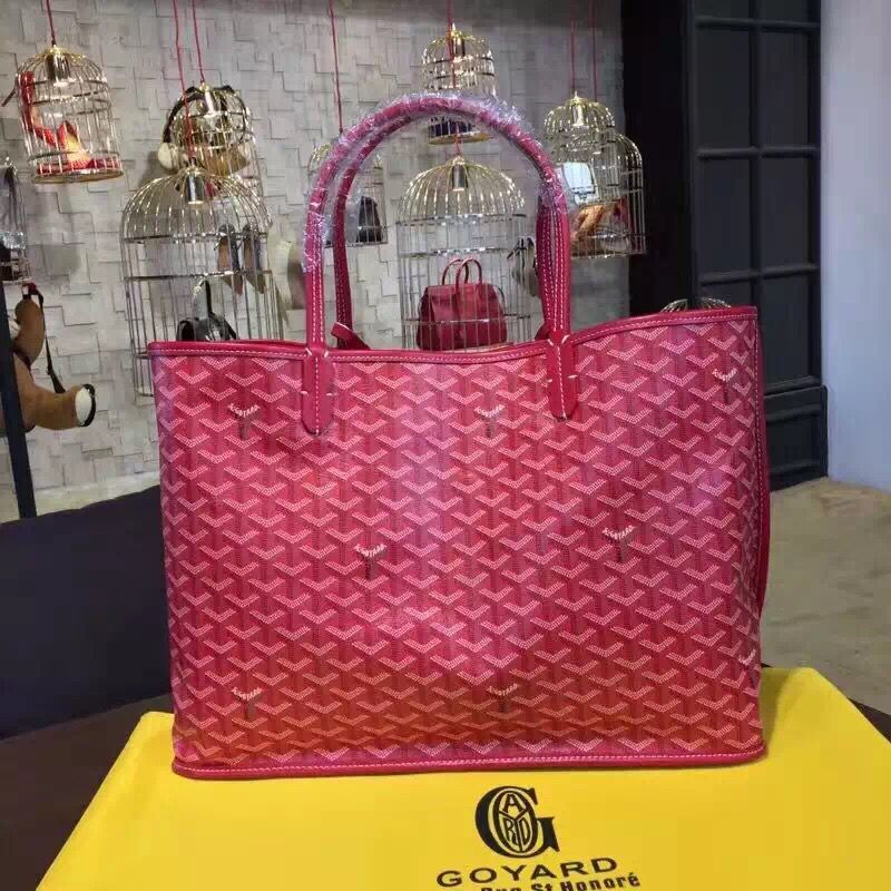 Goyard Y Doodling Calfskin Leather Tote Bag 7901 Pink Goyard Y Doodling Calfskin Leather Tote Bag 7901 Pink