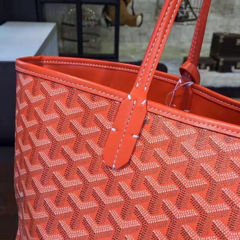 Goyard Y Doodling Calfskin Leather Tote Bag 7901 Red Goyard Y Doodling Calfskin Leather Tote Bag 7901 Red