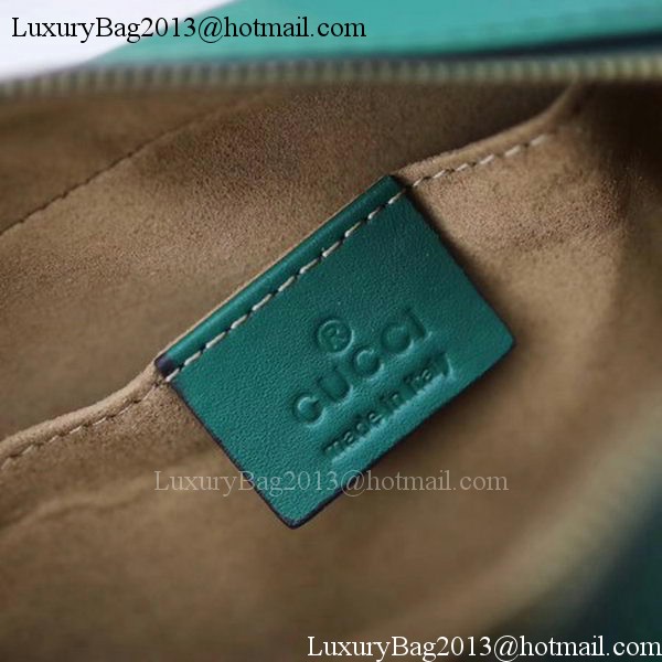Gucci GG Marmont Matelasse mini Bag 448065 Green Gucci GG Marmont Matelasse mini Bag 448065 Green
