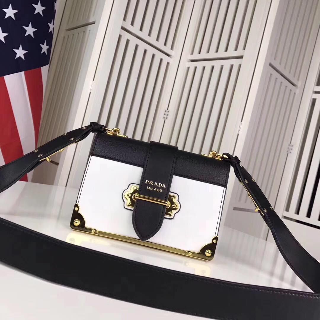 PRADA Shoulder Flap Bag Original Leather 1BD045 PRADA Shoulder Flap Bag Original Leather 1BD045