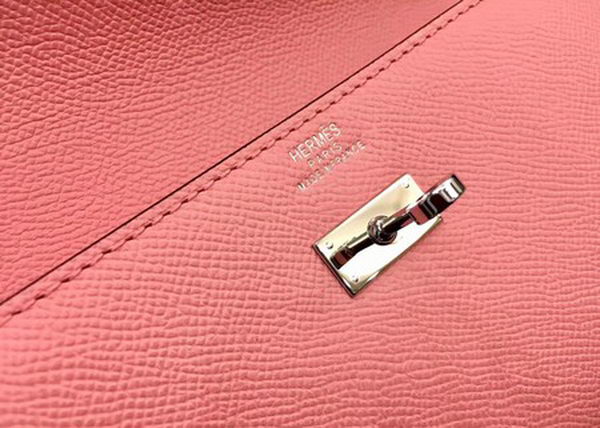 Hermes Kelly Epsom Leather Wallet H4086 Pink Hermes Kelly Epsom Leather Wallet H4086 Pink