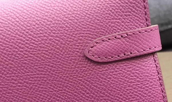Hermes Kelly Epsom Leather Wallet H4086 Rose Hermes Kelly Epsom Leather Wallet H4086 Rose