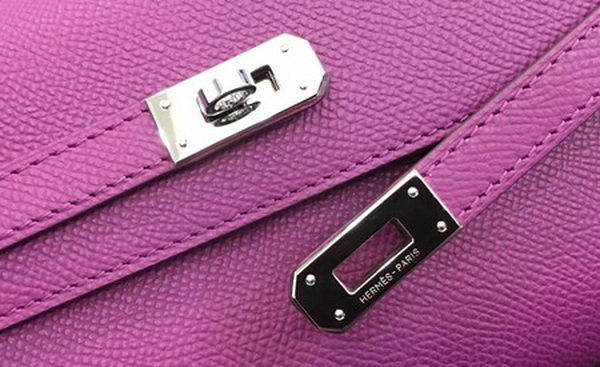 Hermes Kelly Epsom Leather Wallet H4086 Rose Hermes Kelly Epsom Leather Wallet H4086 Rose