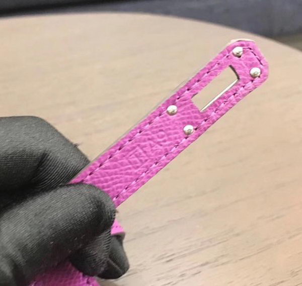 Hermes Kelly Epsom Leather Wallet H4086 Rose Hermes Kelly Epsom Leather Wallet H4086 Rose