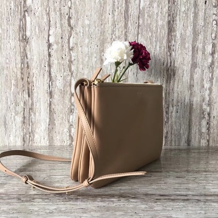 Celine Trio Crossbody Messenger Bag C55421 Apricot Celine Trio Crossbody Messenger Bag C55421 Apricot