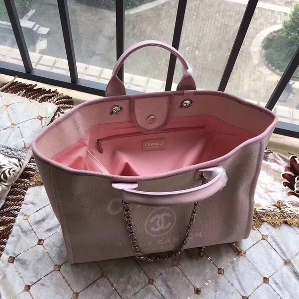 Chanel Deauville Tote Bag Original Canvas Leather A68047-15 Chanel Deauville Tote Bag Original Canvas Leather A68047-15