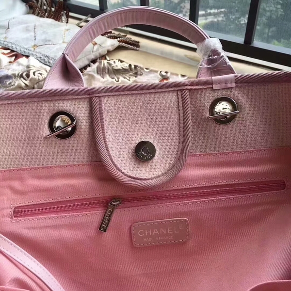 Chanel Deauville Tote Bag Original Canvas Leather A68047-15 Chanel Deauville Tote Bag Original Canvas Leather A68047-15