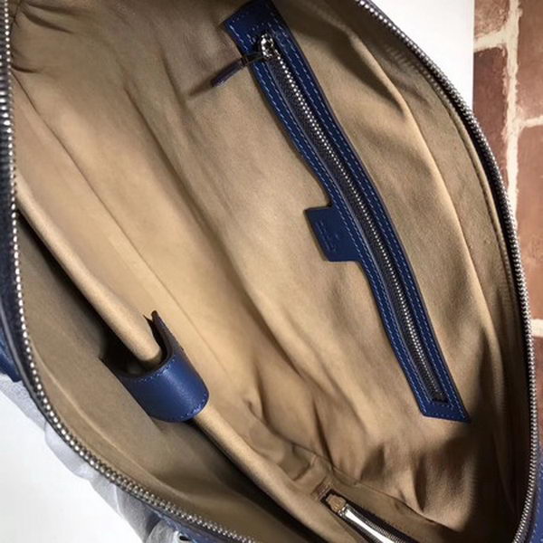 Gucci Signature leather duffle 451169 Blue Gucci Signature leather duffle 451169 Blue