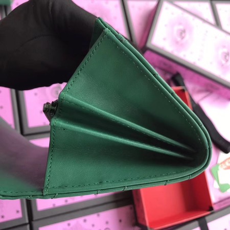 Gucci GG Marmont Continental Wallet 443436 Green Gucci GG Marmont Continental Wallet 443436 Green