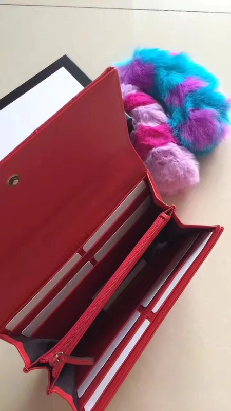 Gucci GG Marmont Continental Wallet 443436 Red Gucci GG Marmont Continental Wallet 443436 Red