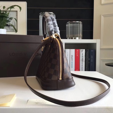 Louis Vuitton Damier Ebene Canvas ALMA BB N53152 Louis Vuitton Damier Ebene Canvas ALMA BB N53152