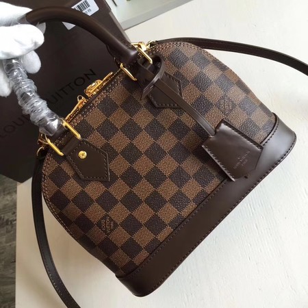 Louis Vuitton Damier Ebene Canvas ALMA BB N53152 Louis Vuitton Damier Ebene Canvas ALMA BB N53152