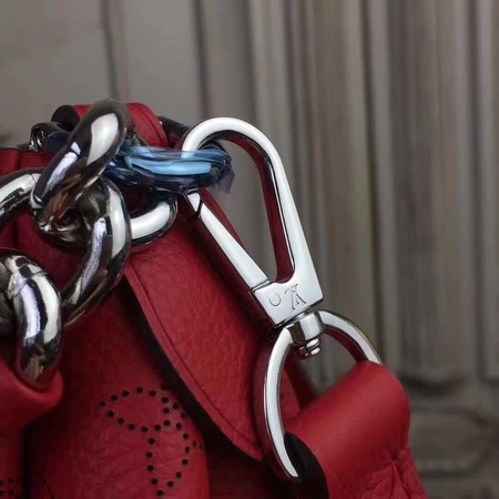 Louis Vuitton Mahina Leather BABYLONE CHAIN BB M51223 Red Louis Vuitton Mahina Leather BABYLONE CHAIN BB M51223 Red