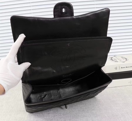 Chanel Maxi Classic Flap Bag Sheepskin Leather A58601 Black Chanel Maxi Classic Flap Bag Sheepskin Leather A58601 Black