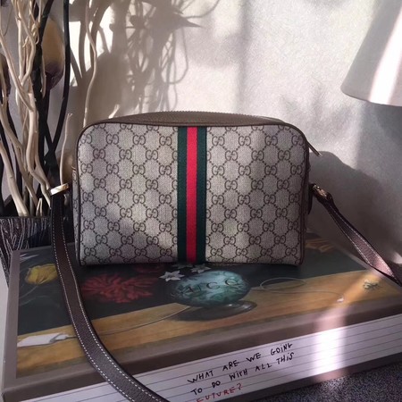 Gucci GG Supreme Messenger Bag 501337 Brown Gucci GG Supreme Messenger Bag 501337 Brown