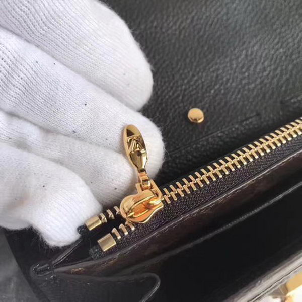 Louis Vuitton Monogram Canvas PALLAS WALLET M58414 Black Louis Vuitton Monogram Canvas PALLAS WALLET M58414 Black