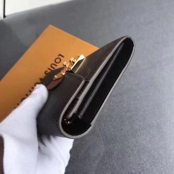 Louis Vuitton Monogram Canvas PALLAS WALLET M58414 Black Louis Vuitton Monogram Canvas PALLAS WALLET M58414 Black