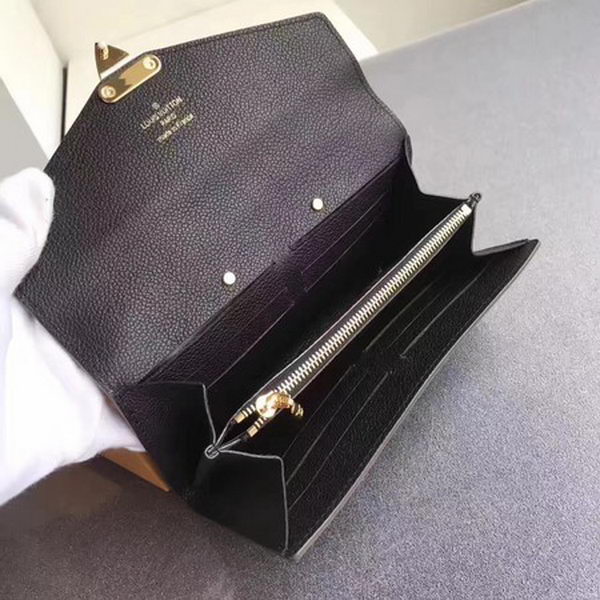 Louis Vuitton Monogram Canvas PALLAS WALLET M58414 Black Louis Vuitton Monogram Canvas PALLAS WALLET M58414 Black