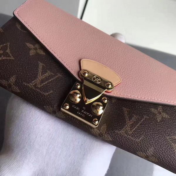 Louis Vuitton Monogram Canvas PALLAS WALLET M58414 Pink Louis Vuitton Monogram Canvas PALLAS WALLET M58414 Pink