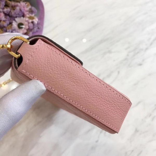 Louis Vuitton Monogram Empreinte POCHETTE FeLICIE M64064 Pink Louis Vuitton Monogram Empreinte POCHETTE FeLICIE M64064 Pink