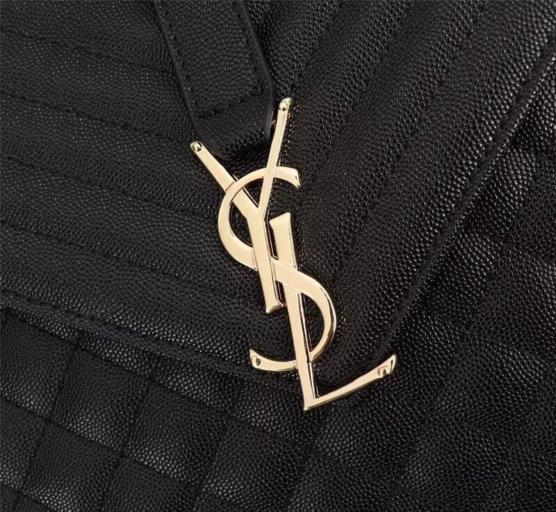 Yves Saint Laurent Cross-body Caviar leather Shoulder Bag 487256 black Yves Saint Laurent Cross-body Caviar leather Shoulder Bag 487256 black