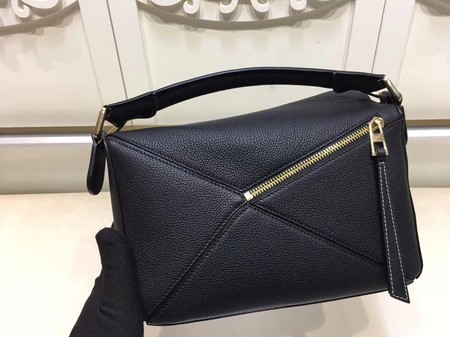 Loewe Puzzle Bag Original Leather L9122 Black Loewe Puzzle Bag Original Leather L9122 Black