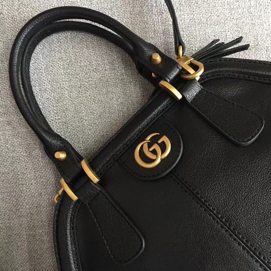 Gucci RE Medium Top Handle Bag Style 516459 Black