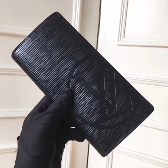 Louis Vuitton EPI leather Wallet 63511 black
