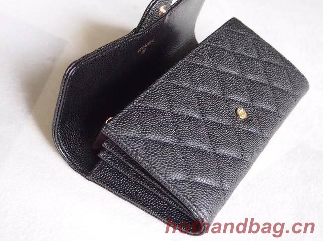 Chanel Classic Flap Wallet A31506 black