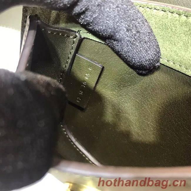 CHLOE Tess Small leather shoulder bag 3E153 Blackish green CHLOE Tess Small leather shoulder bag 3E153 Blackish green