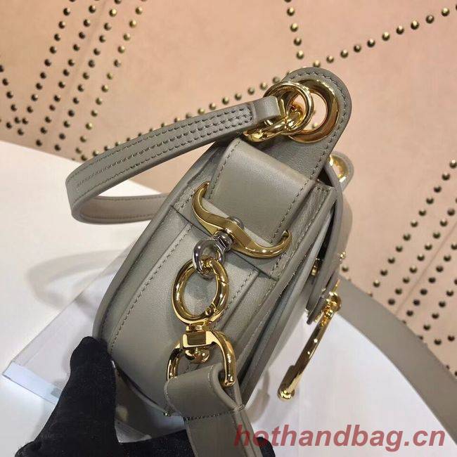 CHLOE Tess Small leather shoulder bag 3E153 grey CHLOE Tess Small leather shoulder bag 3E153 grey