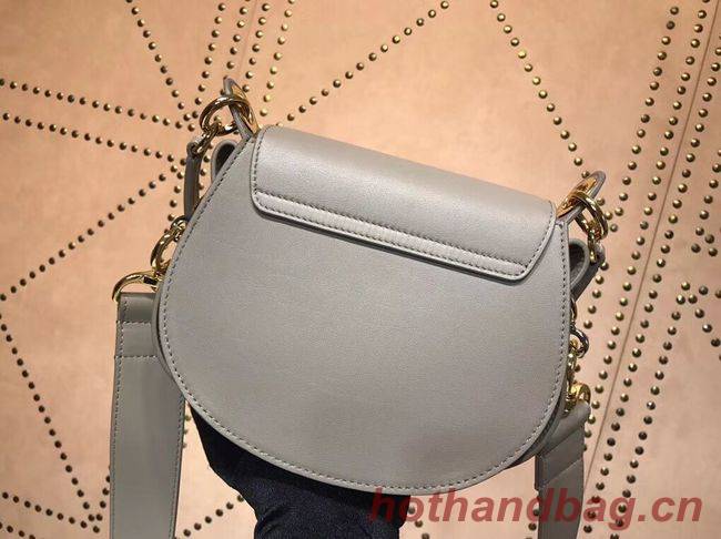 CHLOE Tess Small leather shoulder bag 3E153 grey CHLOE Tess Small leather shoulder bag 3E153 grey