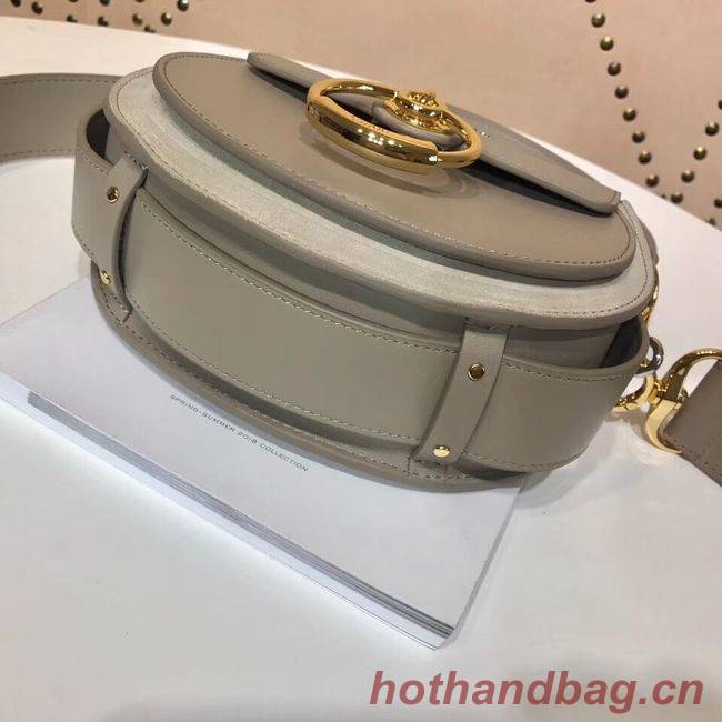 CHLOE Tess Small leather shoulder bag 3E153 grey CHLOE Tess Small leather shoulder bag 3E153 grey