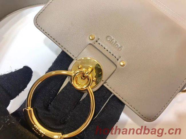 CHLOE Tess Small leather shoulder bag 3E153 grey CHLOE Tess Small leather shoulder bag 3E153 grey