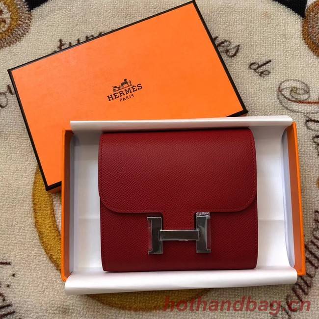 Hermes Constance Wallets espom leather H2297 fuchsia