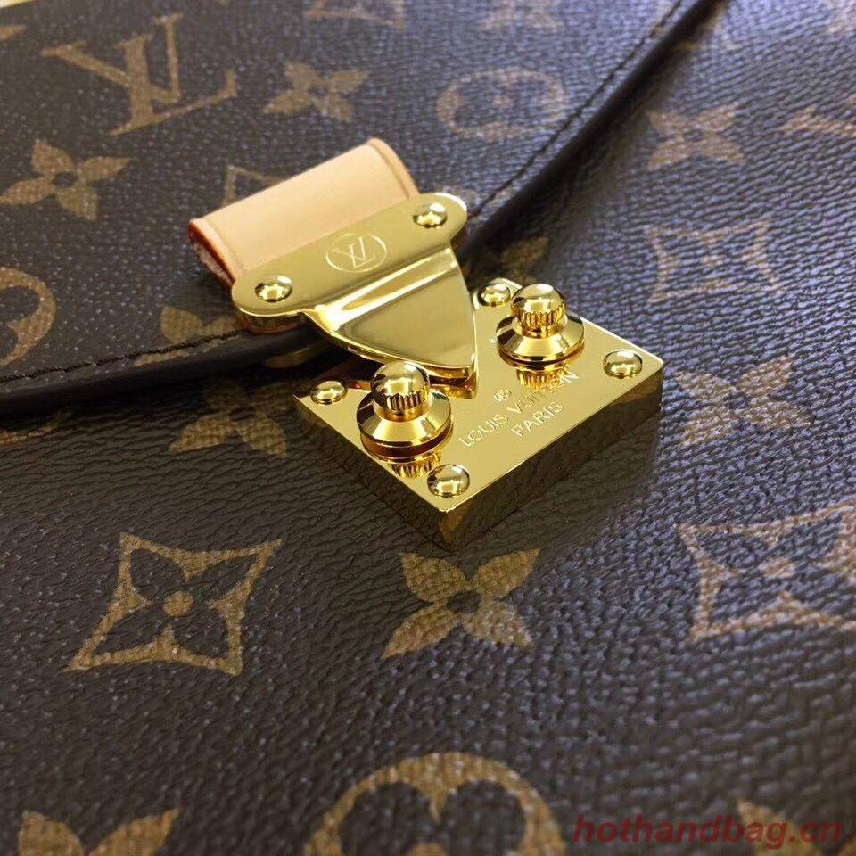 Louis Vuitton Monogram Canvas Pochette Metis Original Leather M40780 Louis Vuitton Monogram Canvas Pochette Metis Original Leather M40780