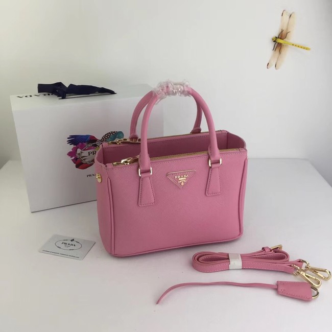 Prada Galleria Small Saffiano Leather Bag BN2316 pink