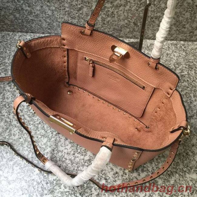 VALENTINO Rockstud medium tote 0972 pink
