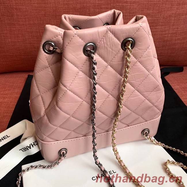 Cchanel gabrielle backpack A94501 light pink