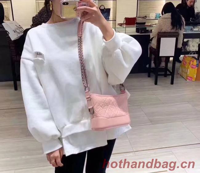 chanel gabrielle small hobo bag A91810 light pink