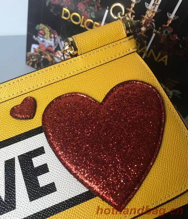 Dolce & Gabbana SICILY Bag Calfskin Leather 4136-26 Dolce & Gabbana SICILY Bag Calfskin Leather 4136-26