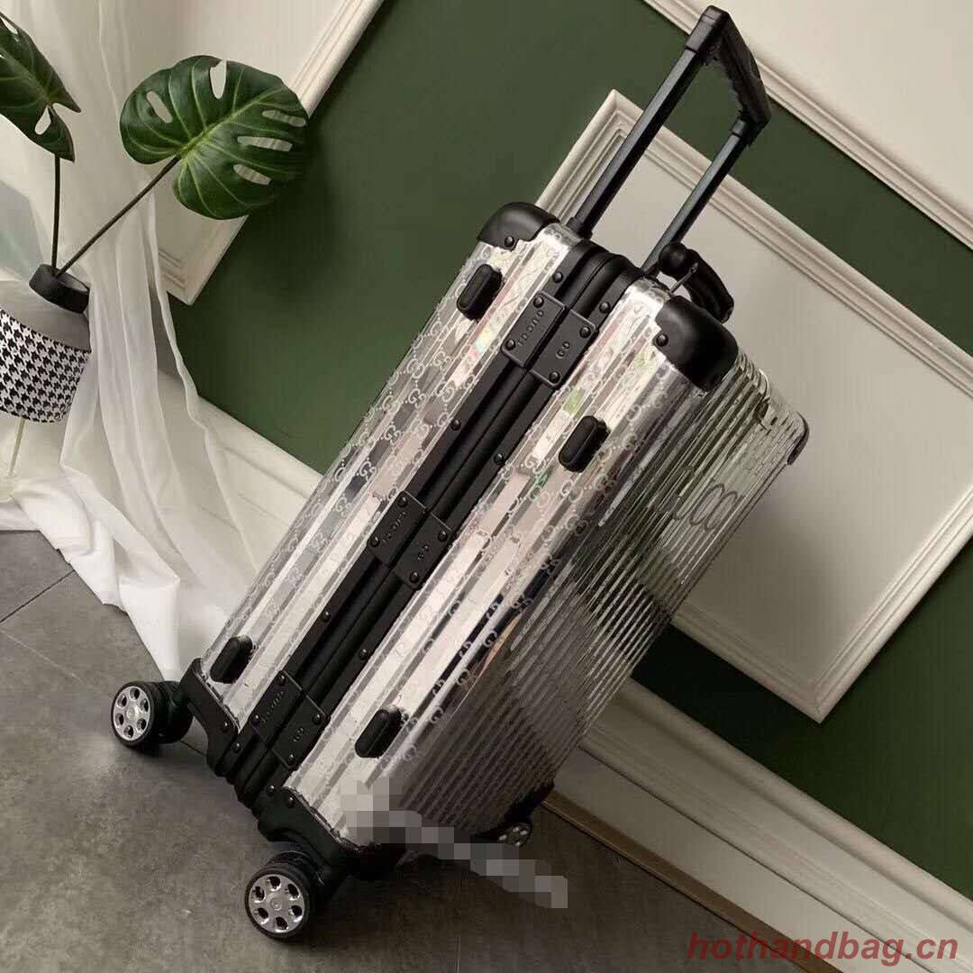 Gucci Travel Luggage GG19588 Silver Gucci Travel Luggage GG19588 Silver
