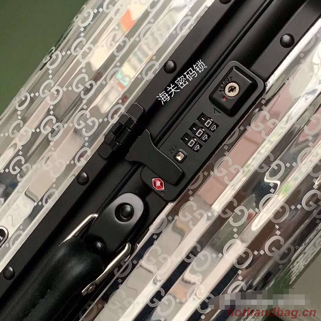 Gucci Travel Luggage GG19588 Silver Gucci Travel Luggage GG19588 Silver